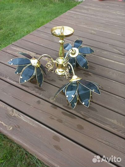 Люстра потолочная подвесная бу