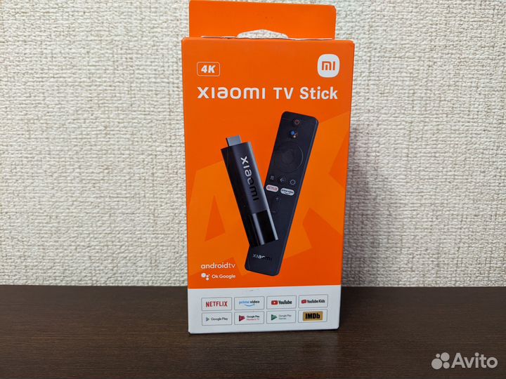Тв приставка Xiaomi Mi TV Stick 4K (Android TV)