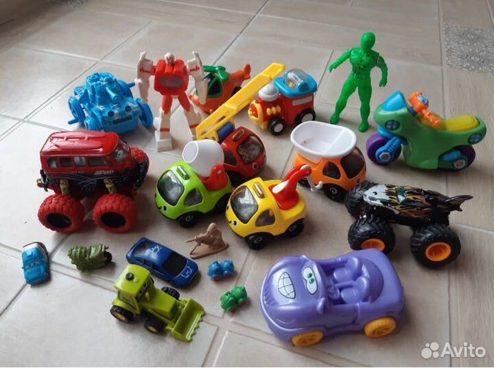 Машинки пакет робот макдональдс