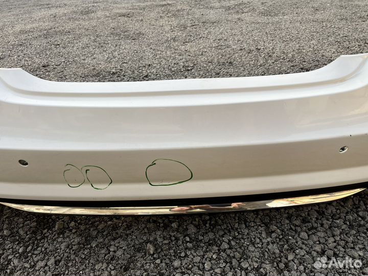 Бампер задний мерседес w218 цвет 799U