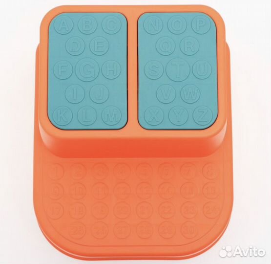 Подставка - ступенька детская, цвет оранжевый