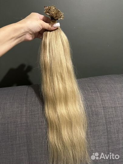 Волосы для наращивания 55 см 225 капсул