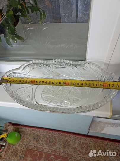 Ваза хрустальная СССР