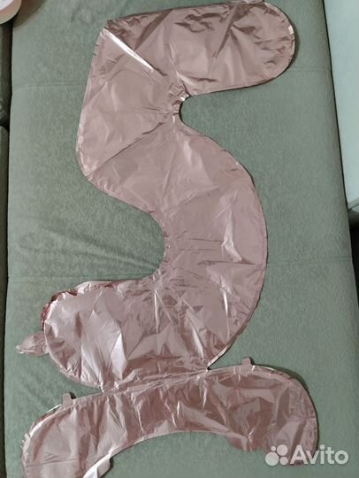 Шар цифра 5 на подставке