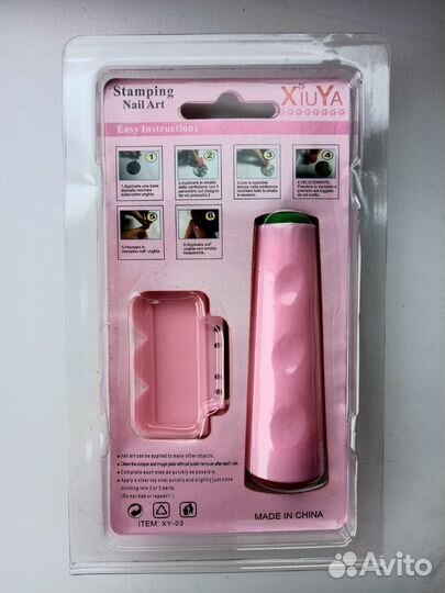 Набор для стэмпинга дизайна + лаки для ногтей