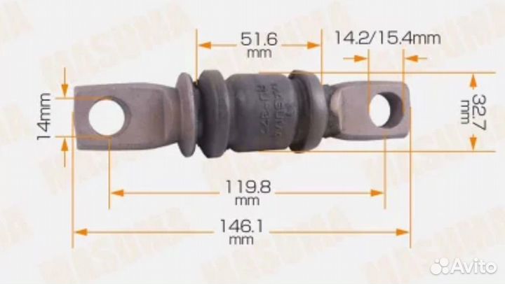 Сайленблок toyota