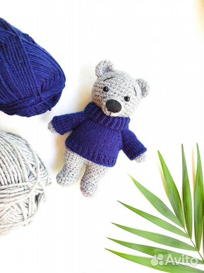 Вязаный мишка
