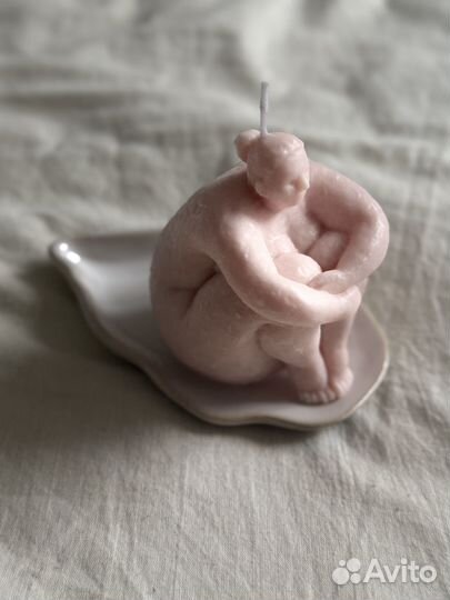 Свеча + морская ракушка пинтерест