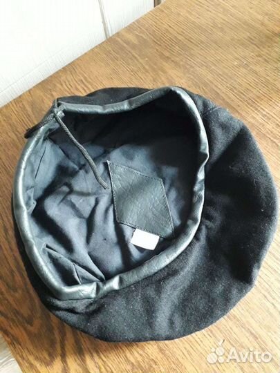 Берет черный военный