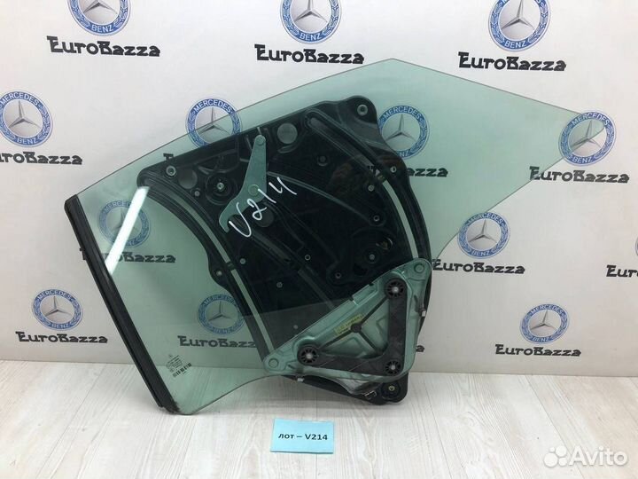 Заднее левое боковое стекло Mercedes W207