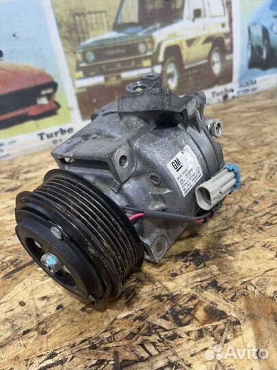 Компрессор кондиционера Шевроле Авео T300