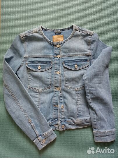 Джинсовая куртка женская Pull&Bear