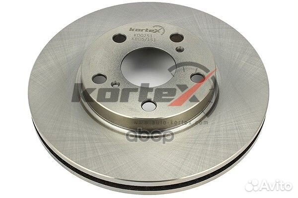 Диск торм. toyota auris/corolla 13