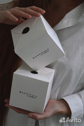 Ароматическая свеча с деревянным фитилём