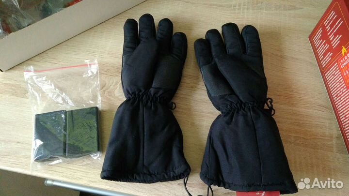 Перчатки с подогревом на батар-ках раз.XS