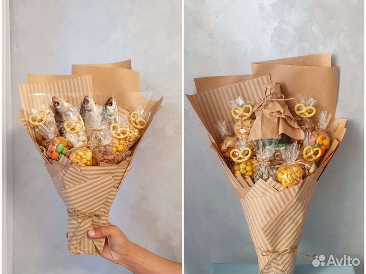 Съедобный букет мужчине