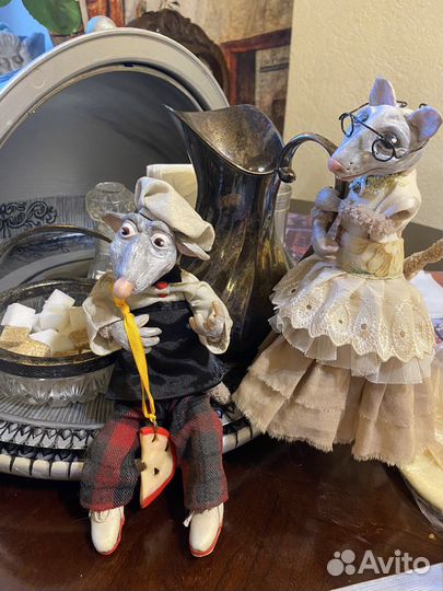 Авторские коллекционные куколки- мышки