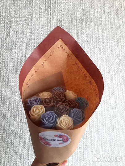 Шоколадные розы и мега киндер