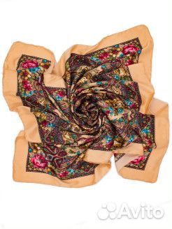 Красивейший шелковый платок 100х100