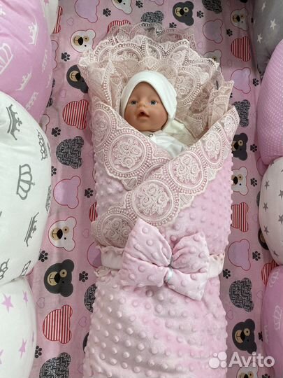 Комплект на выписку для девочки