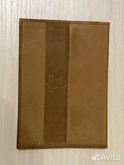 Новая обложка на паспорт из натуральной кожи