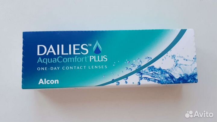 Линзы контактные однодневные dailies AquaComfort