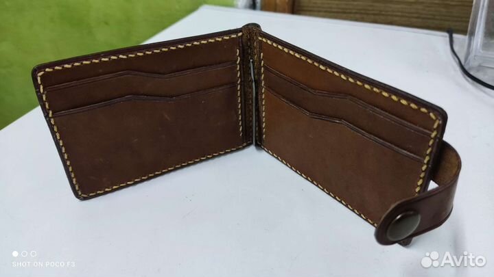 Бумажник мужской натуральная кожа