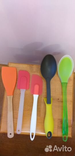 Силиконовые лопатки и ложки
