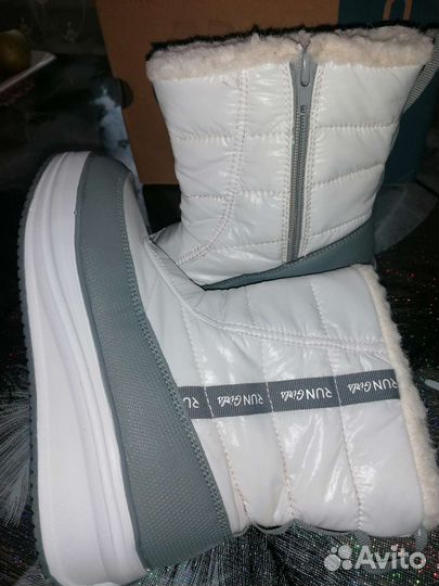 Сапожки, ботинки зимние на девочку р. 33