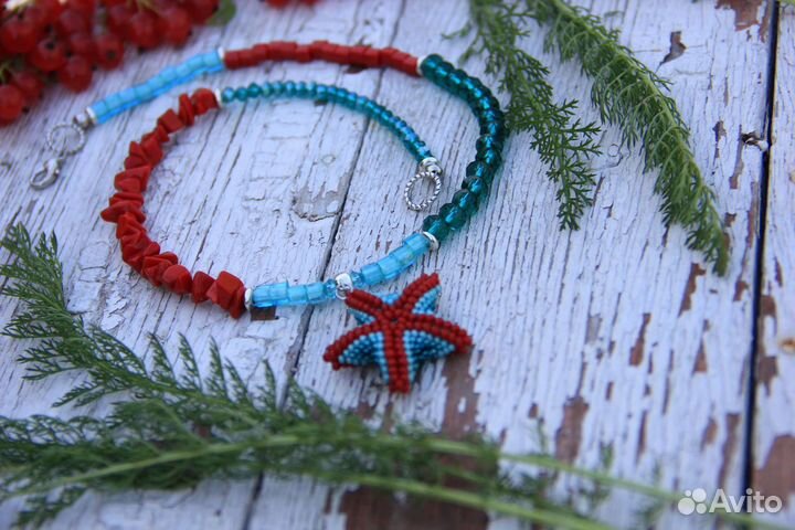 Серьги и чокер 