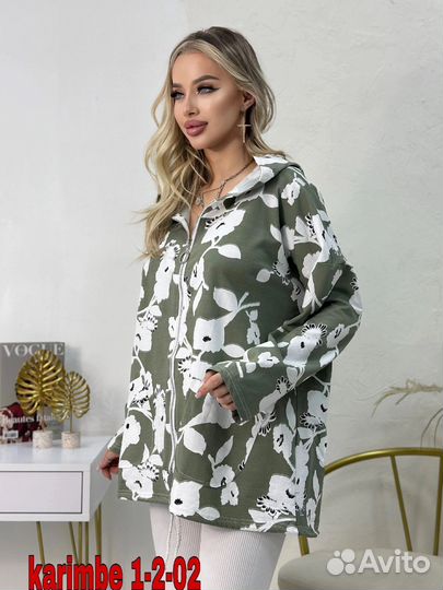 Женская кофта пыльник