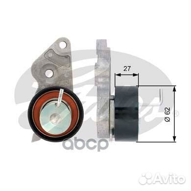 Ролик натяжителя 7784-21106 ford Fiesta/Focus/F