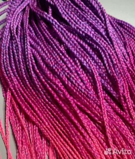 Афрокосички, афрохвостики на резинке,ручная работа