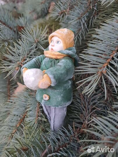 Ватная игрушка