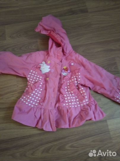 Ветровка для девочки 92