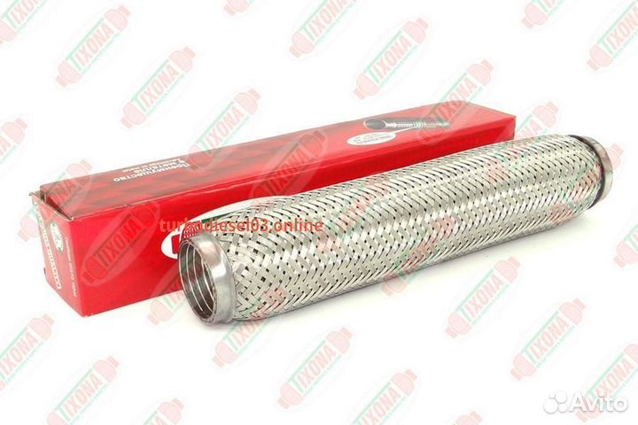 Труба гофрированная (сталь 304 с внутренним металлорукавом) 45/320 P45320 P45320 tixona