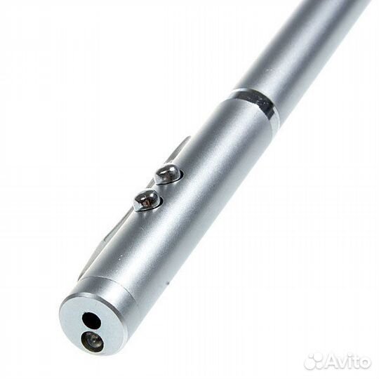 Ручка указка с лазером и фонариком