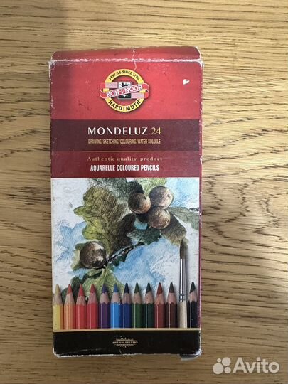 Набор акварельных карандашей koh i noor