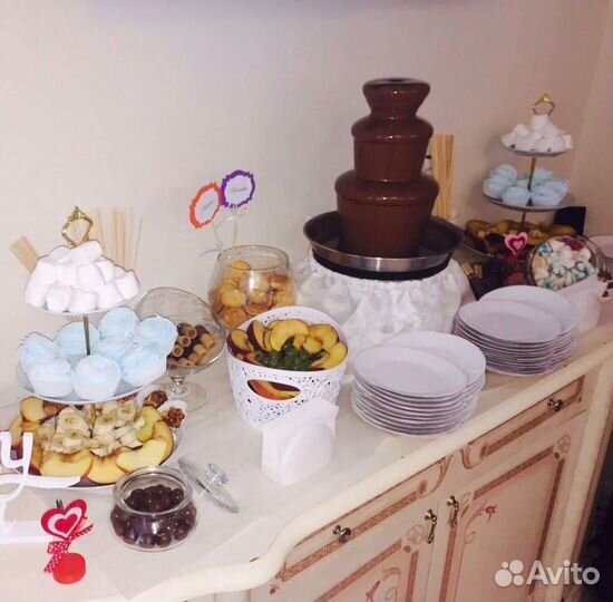 Шоколадный фонтан. Бельгийский шоколад