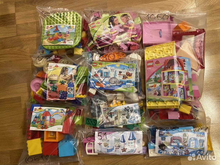 9 наборов Lego Duplo одним сетом
