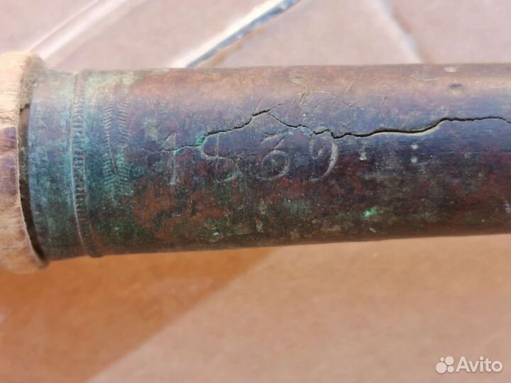 Весы царские ручные безмен 1839 г мастер М.Т. рабо