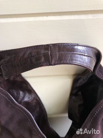 Сумка женская натуральная замша