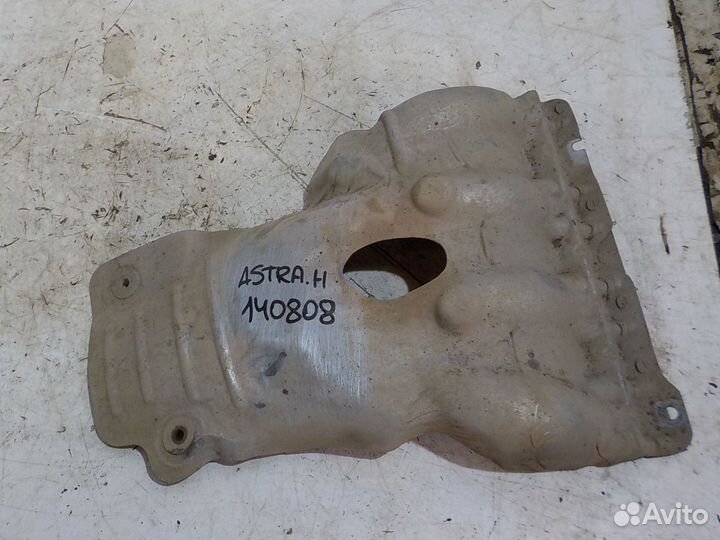 Кожух выпускного коллектора opel astra H