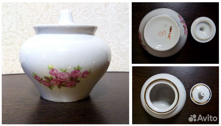 Сахарницы СССР, чайники заварочные