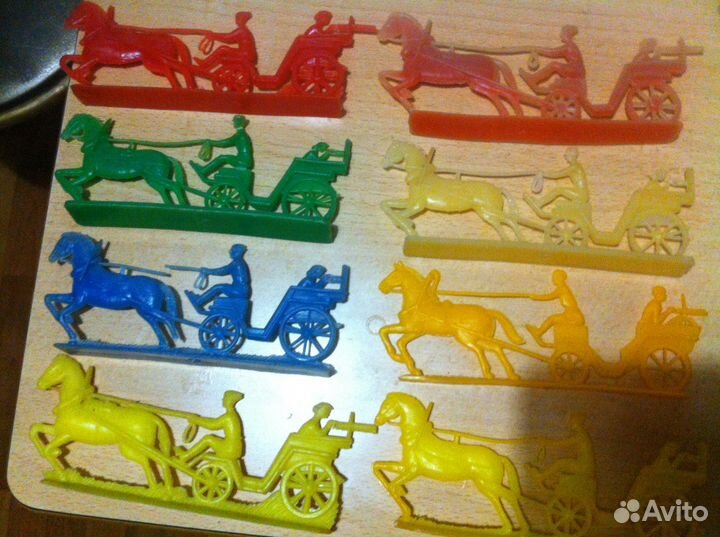 Солдатики Тачанки времен СССР