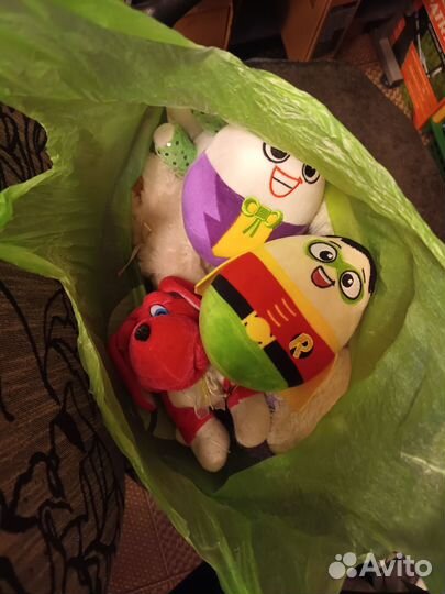 Мягкие игрушки пакетом