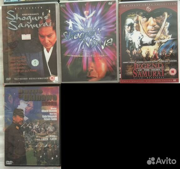 Фильмы на DVD (более 60 шт.)