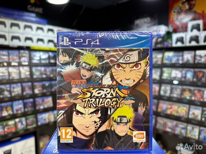 Игры для PS4: Naruto Ultimate Ninja Storm Trilogy