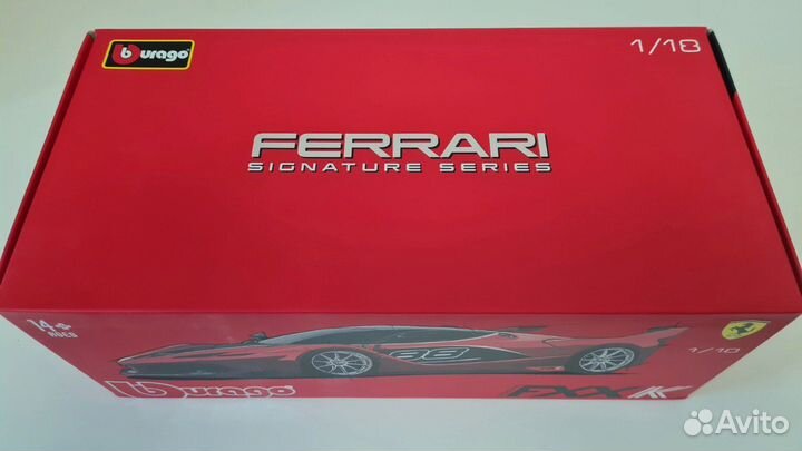 Модель автомобиля Burago Ferrari FXX K