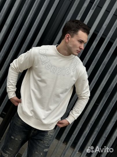 Свитшот Balenciaga Белый